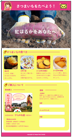 紅さつまWEBサイト画像